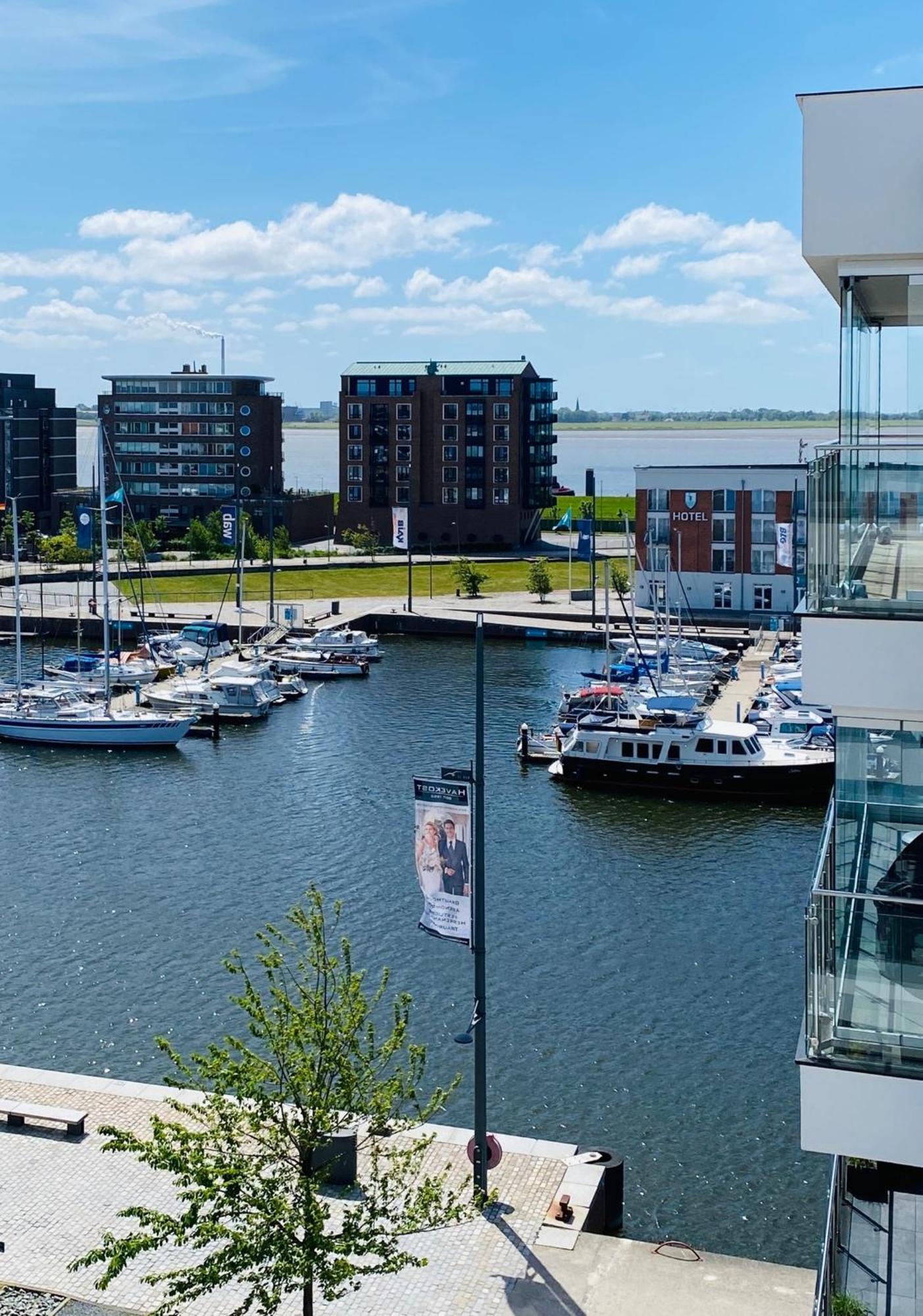 Апартаменты Port Marina "Schlagseite" Бремерхафен Экстерьер фото
